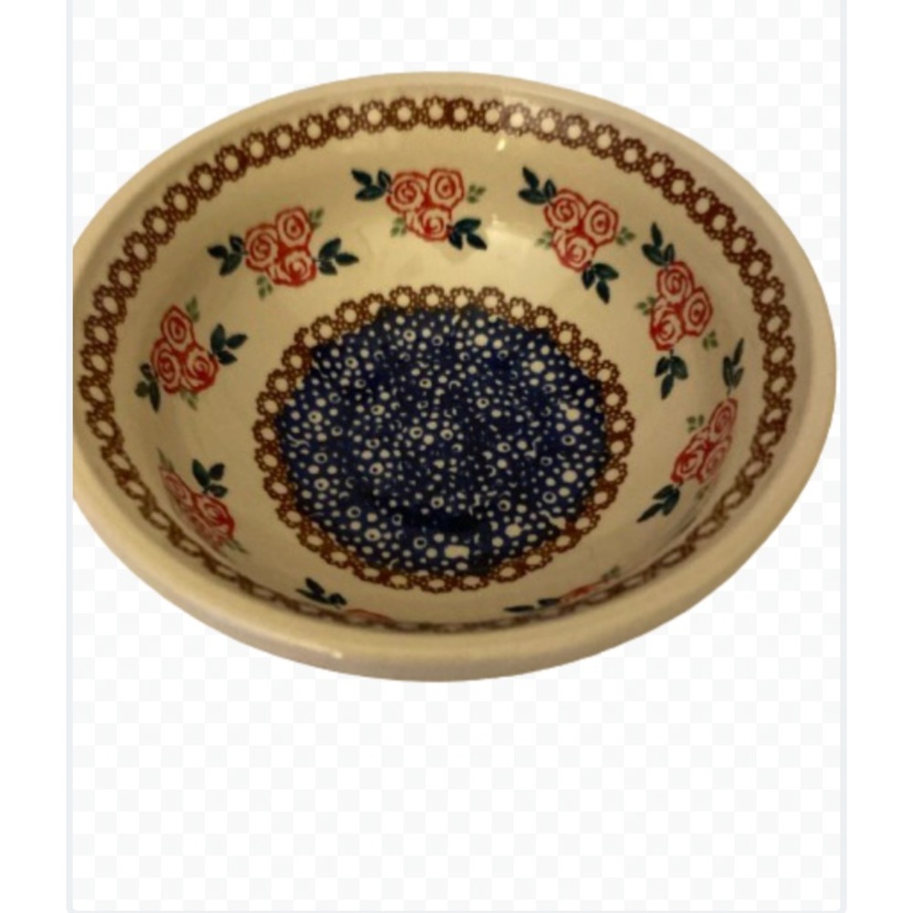 POLISH POTTERY Dish Manufaktura Collection 6 1/4 inches